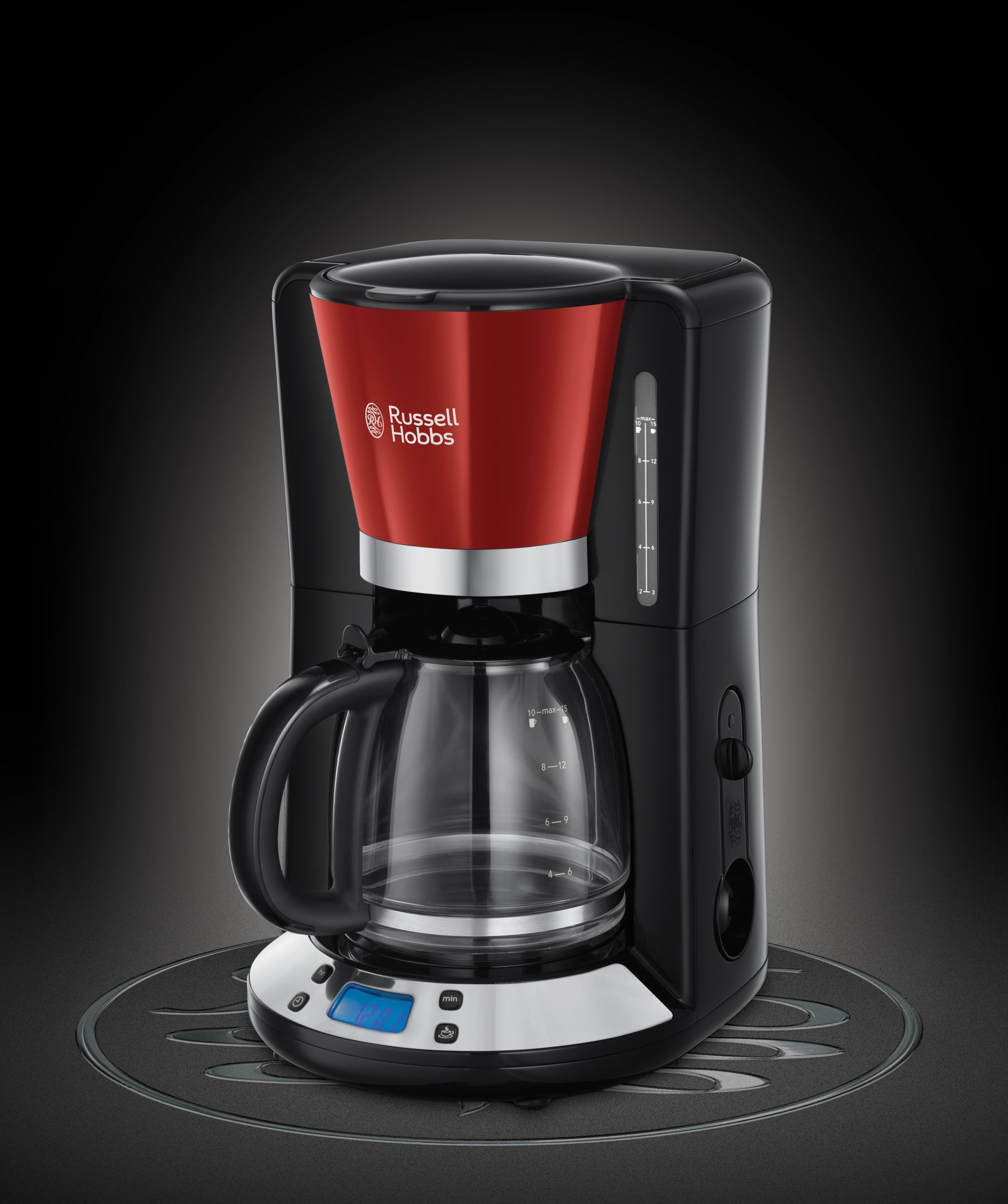 RUSSELL HOBBS 24031-56/RH Colours Plus+ piros filteres kávéfőző – 9. kép