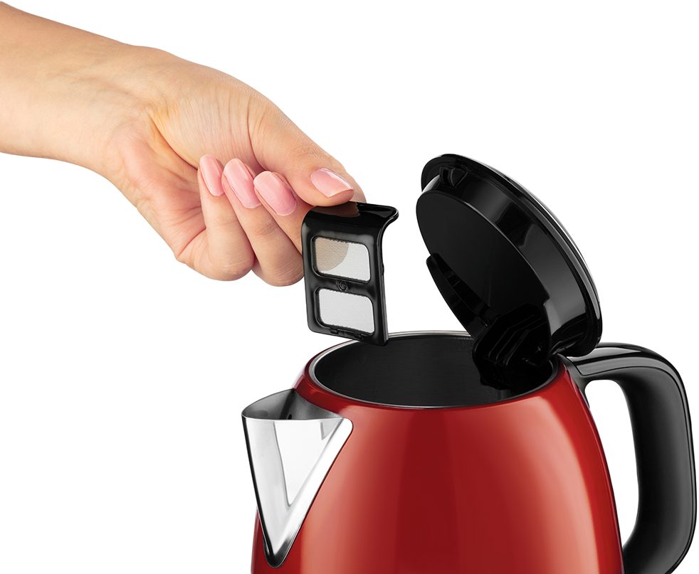 RUSSELL HOBBS 24992-70/RH Colours+ Mini piros vízforraló 1 literes kapacitással – 3. kép