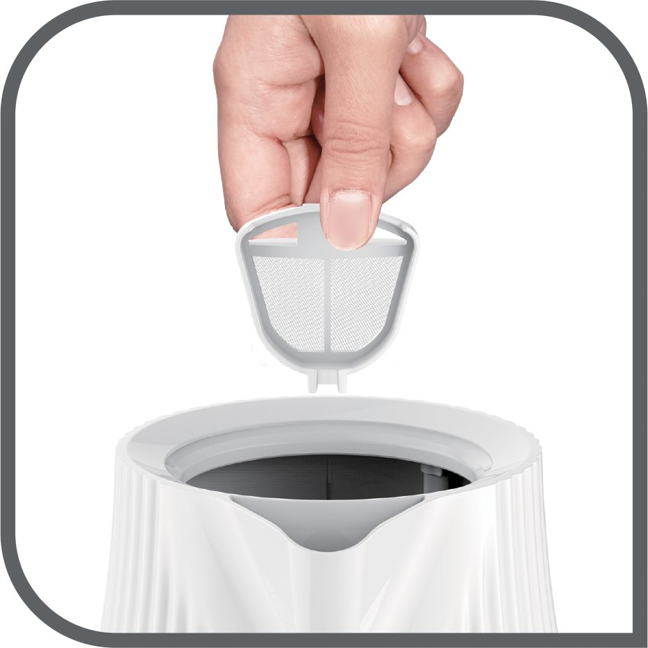 TEFAL KO250130 Loft fehér vízforraló, 1,7 l – 5. kép