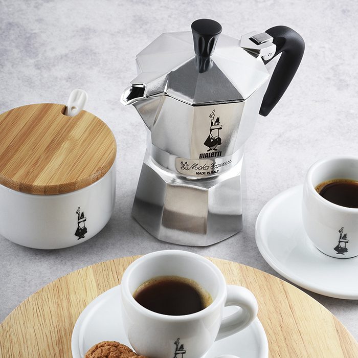 BIALETTI Moka Express 4 adagos alumínium kotyogós kávéfőző – 2. kép