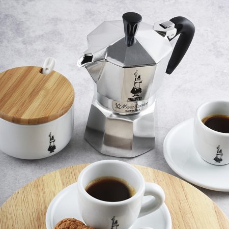 BIALETTI Moka Express 4 adagos alumínium kotyogós kávéfőző – 4. kép