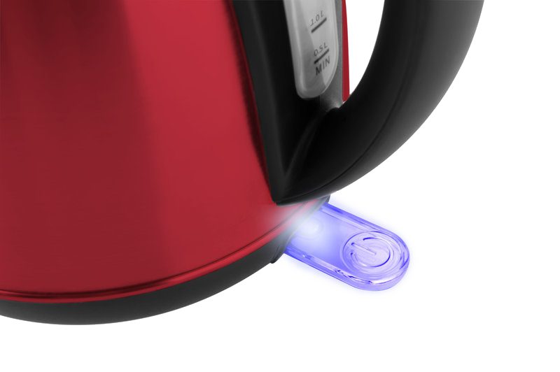 ETA 359090010 Alena piros rozsdamentes acél vízforraló, 1,7 l, 2200 W – 3. kép