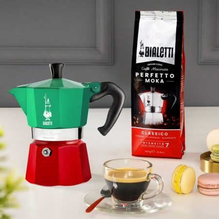 BIALETTI 5322 Moka Express Italia 3 adagos kotyogós kávéfőző – 3. kép