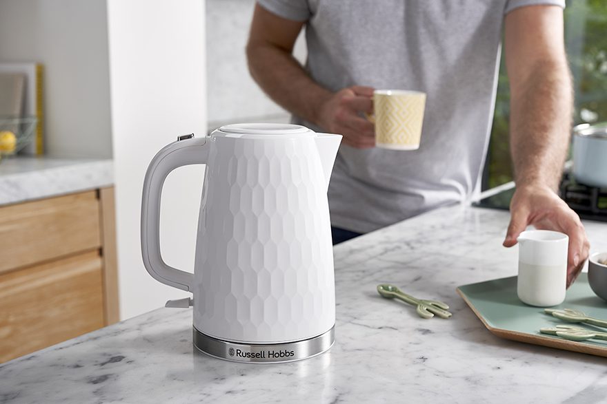 RUSSELL HOBBS 26050-70/RH Honeycomb fehér vízforraló, 1,7 l – 9. kép