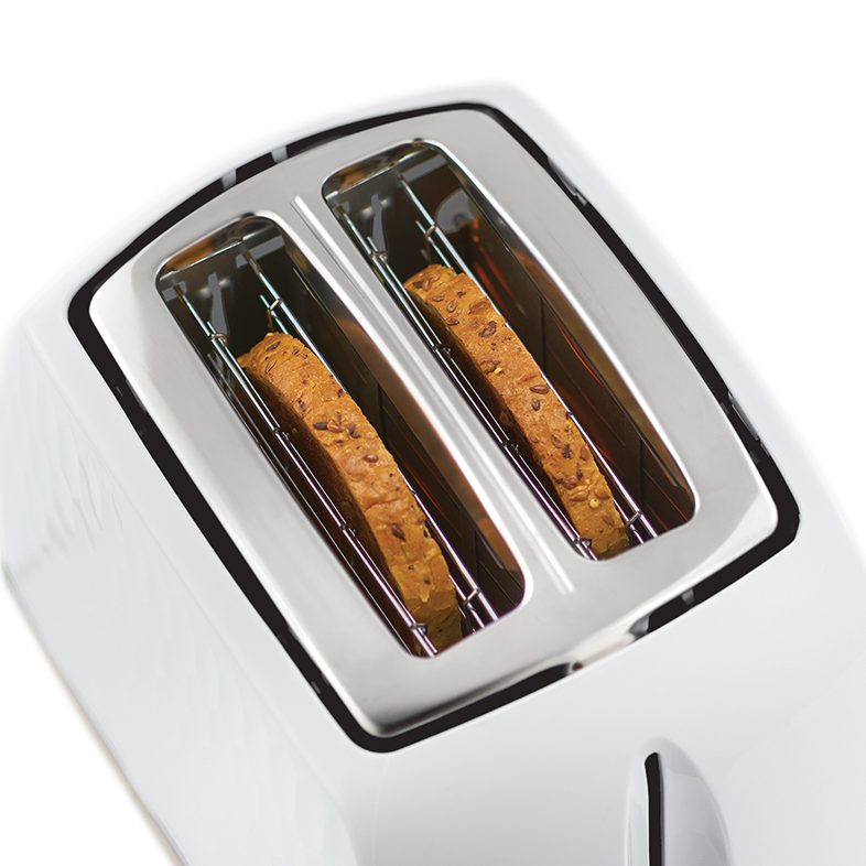 RUSSELL HOBBS 26060-56/RH Honeycomb két szeletes kenyérpirító, fehér – 5. kép