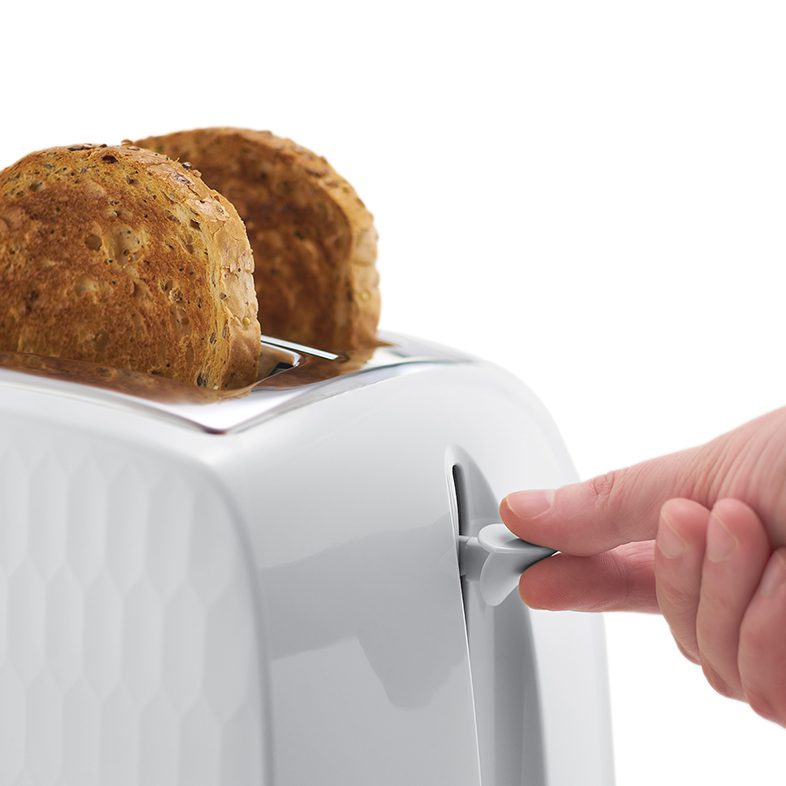 RUSSELL HOBBS 26060-56/RH Honeycomb két szeletes kenyérpirító, fehér – 6. kép