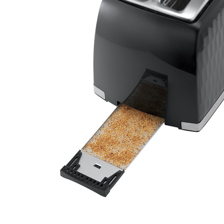 RUSSELL HOBBS 26061-56/RH Honeycomb két szeletes kenyérpirító, fekete – 3. kép