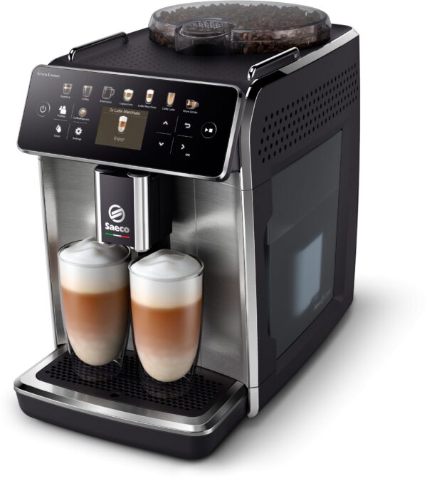 SAECO GranAroma SM6585/00 automata kávéfőző tejhabosítóval