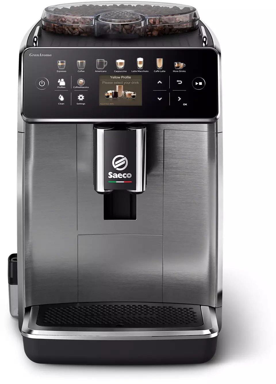 SAECO GranAroma SM6585/00 automata kávéfőző tejhabosítóval – 5. kép