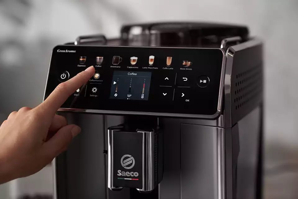 SAECO GranAroma SM6580/20 automata kávéfőző tejrendszerrel, fehér – 6. kép