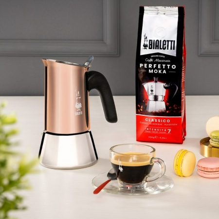 BIALETTI 7284/CN Venus 4 adagos kotyogós kávéfőző, réz színű – 2. kép