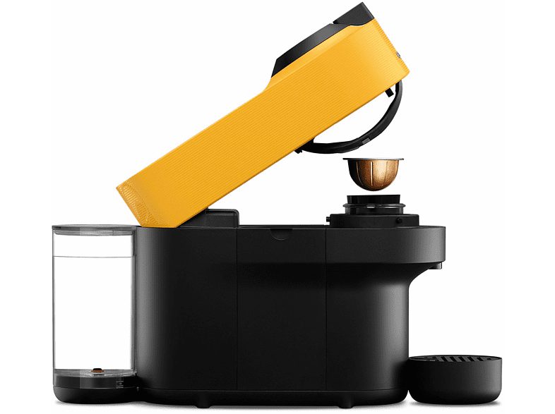 DE-LONGHI Nespresso Vertuo Pop ENV90.Y kapszulás kávéfőző mangósárga kivitelben – 3. kép