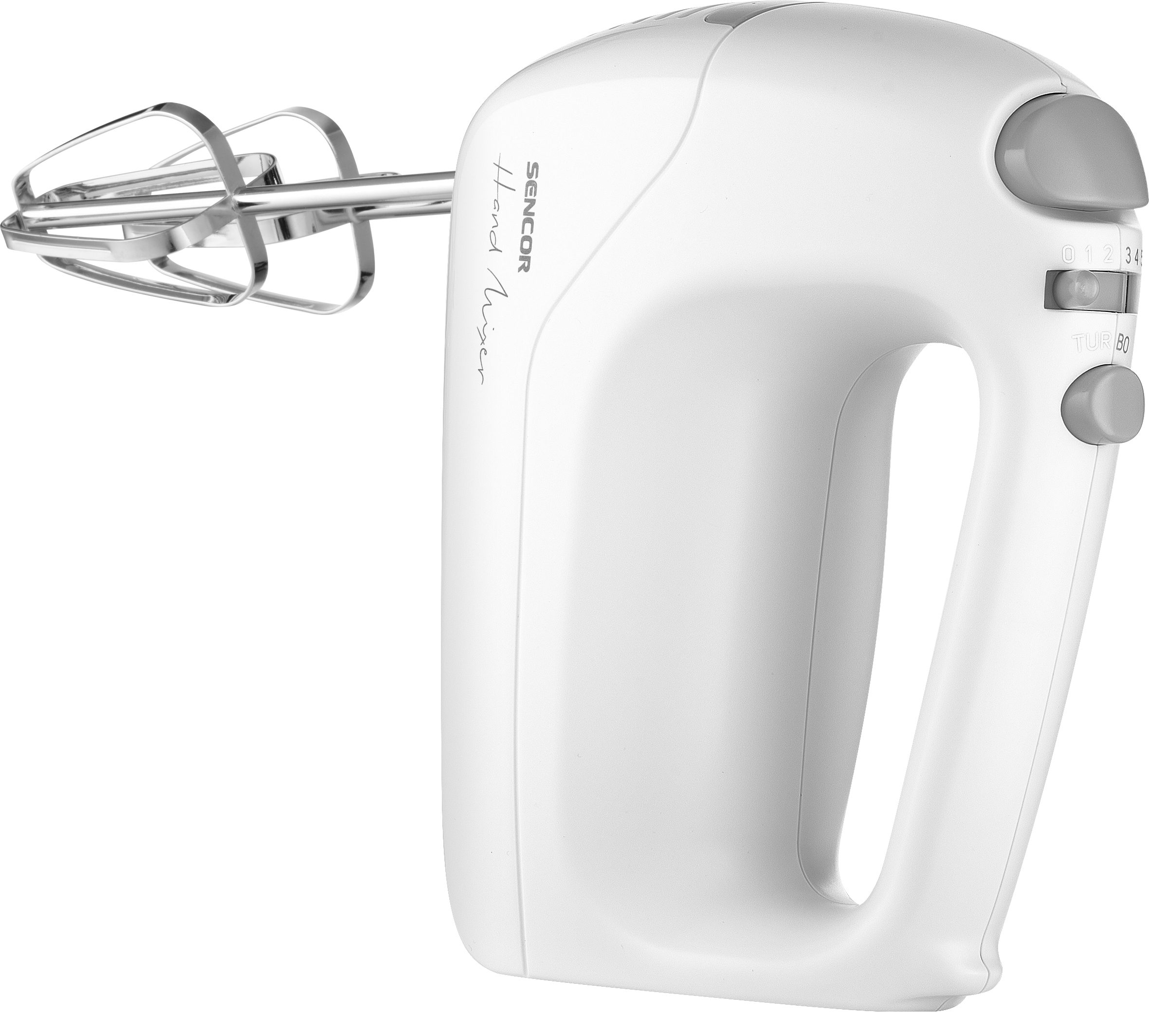SENCOR SHM 5400WH 200 W-os kézi mixer turbó funkcióval, fehér-szürke – 3. kép