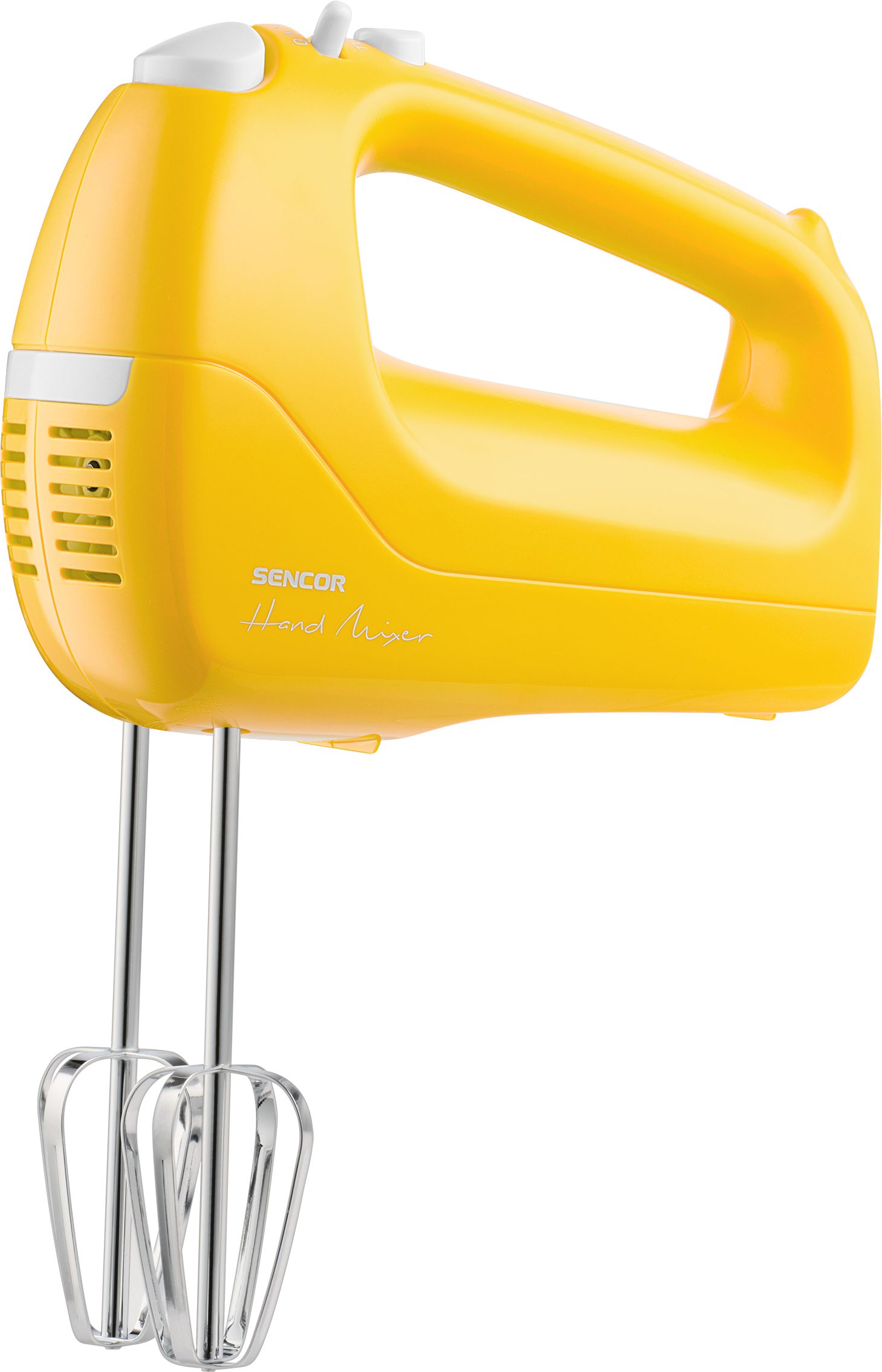 SENCOR SHM 5406YL 200 W-os kézi mixer turbó funkcióval, fehér-sárga – 2. kép