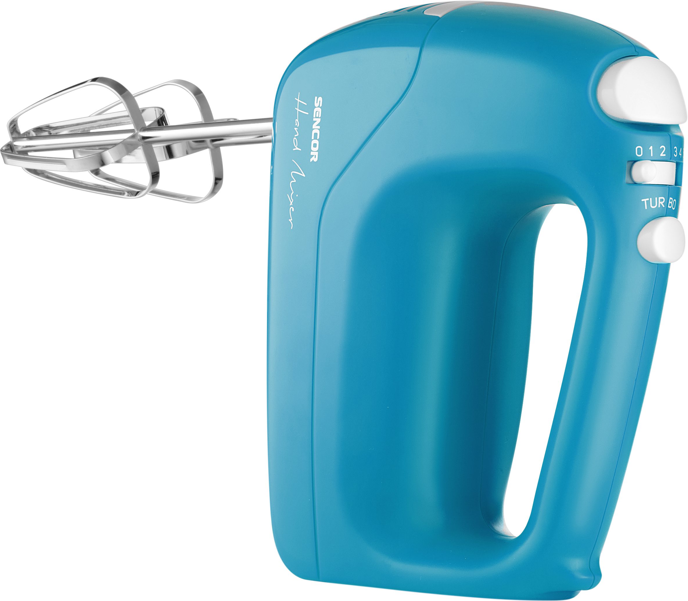 SENCOR SHM 5407TQ kézi mixer 200 W teljesítménnyel, fehér-türkiz – 3. kép