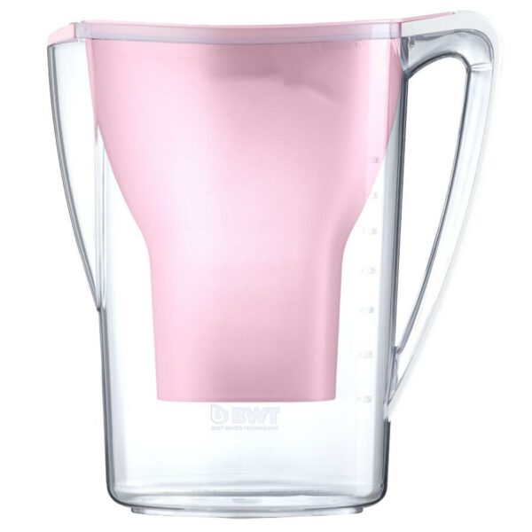 BWT 125557844 Aqualizer Home 2,7 l-es rózsaszín vízszűrő kancsó