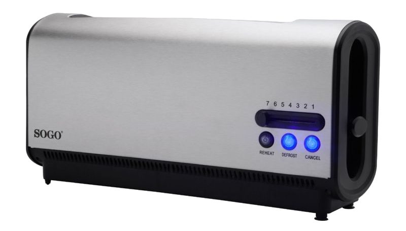SOGO TOS-SS-5395 hosszú nyílású kenyérpirító, 1200 W, ezüst-fekete – 3. kép