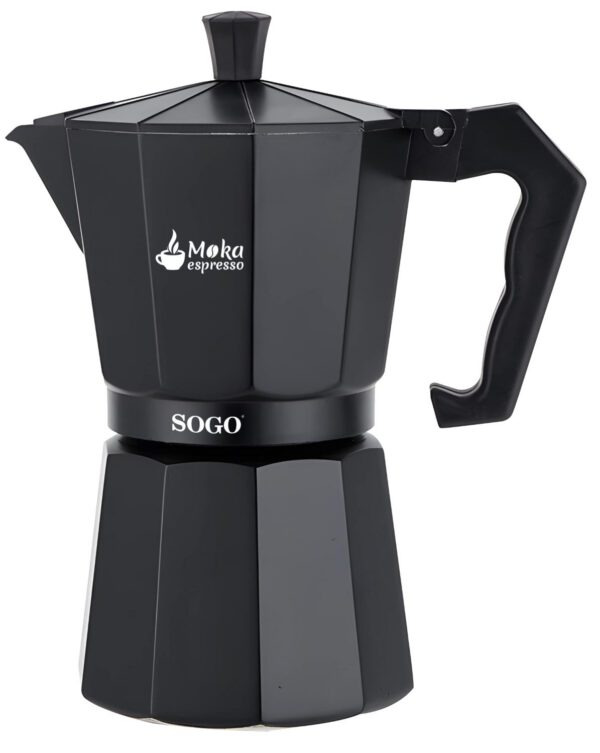 SOGO CAF-SS-7620 12 csészés fekete kotyogós kávéfőző