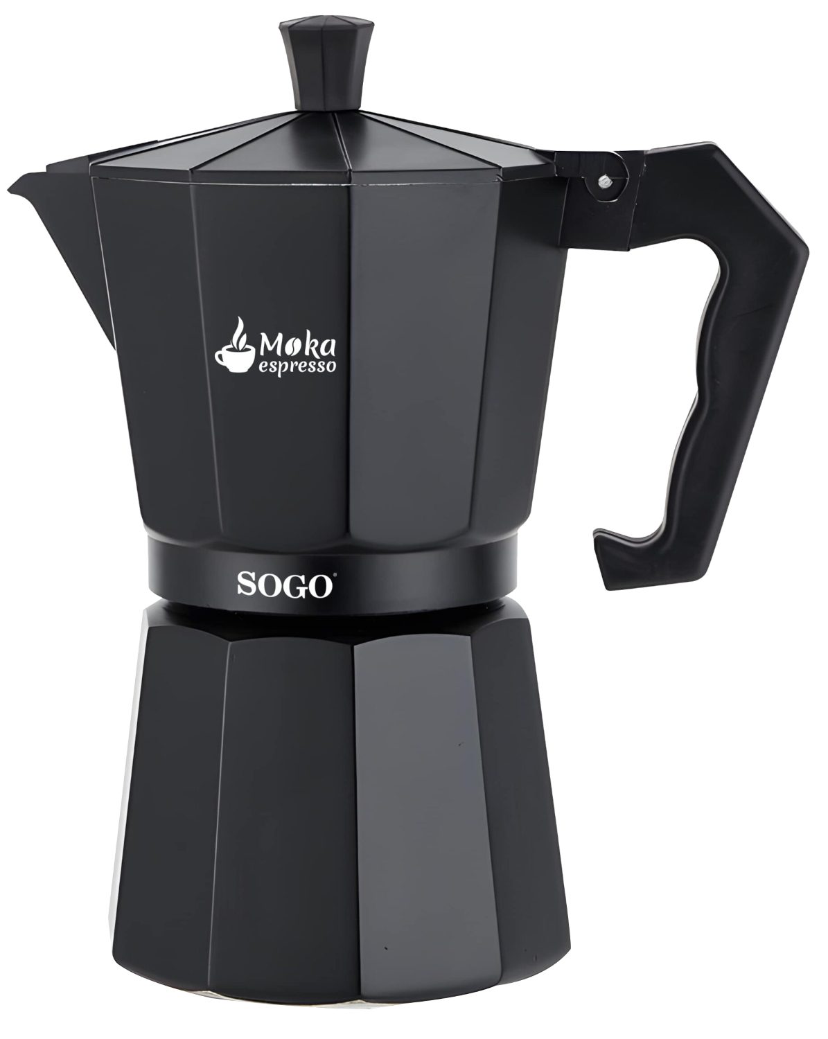 SOGO CAF-SS-7620 12 csészés fekete kotyogós kávéfőző