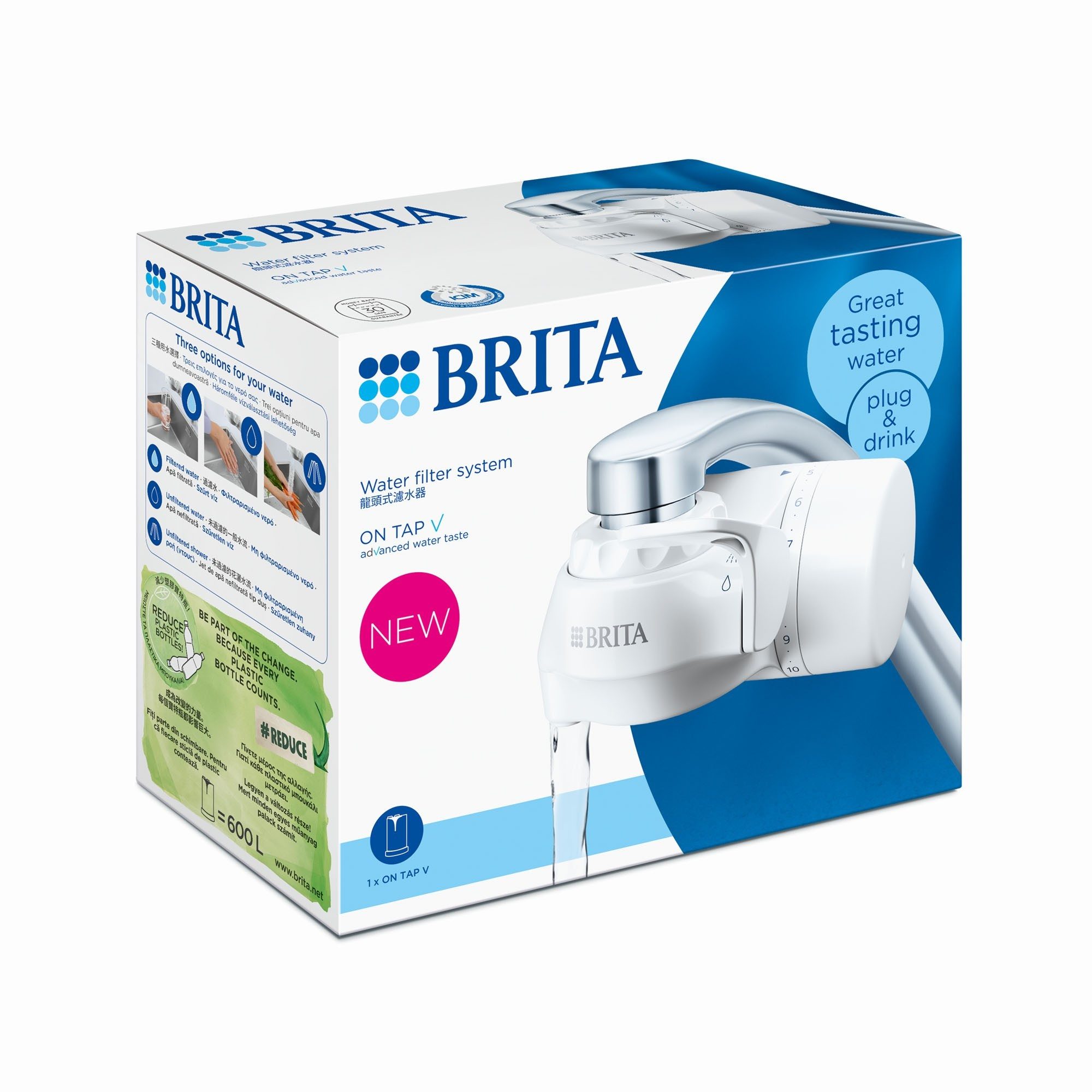 BRITA BR1052068 ON TAP V csapra szerelhető vízszűrő rendszer – 2. kép