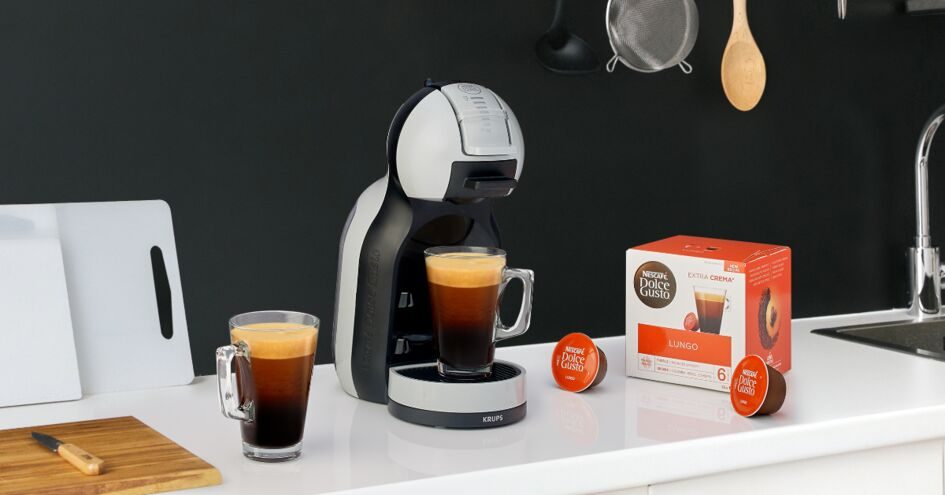 KRUPS KP123B10 Dolce Gusto Mini Me szürke kapszulás kávéfőző – 5. kép