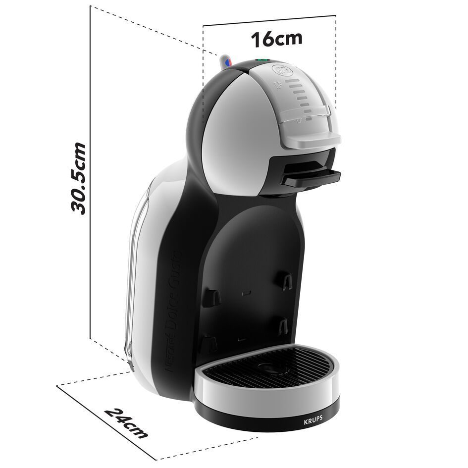 KRUPS KP123B10 Dolce Gusto Mini Me szürke kapszulás kávéfőző – 6. kép