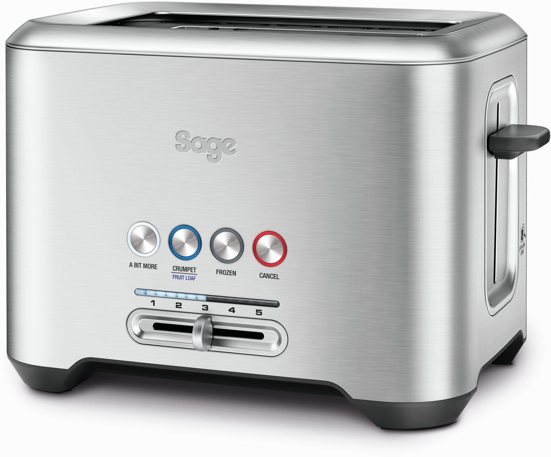 SAGE BTA720BSS kétrekeszes inox kenyérpirító – 3. kép