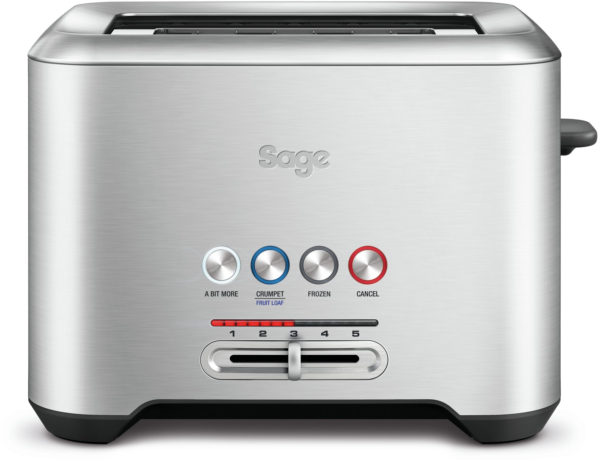 SAGE BTA720BSS kétrekeszes inox kenyérpirító – 6. kép