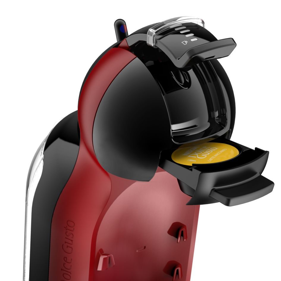 KRUPS KP123H10 Dolce Gusto Mini Me kapszulás kávéfőző, cseresznyepiros – 4. kép