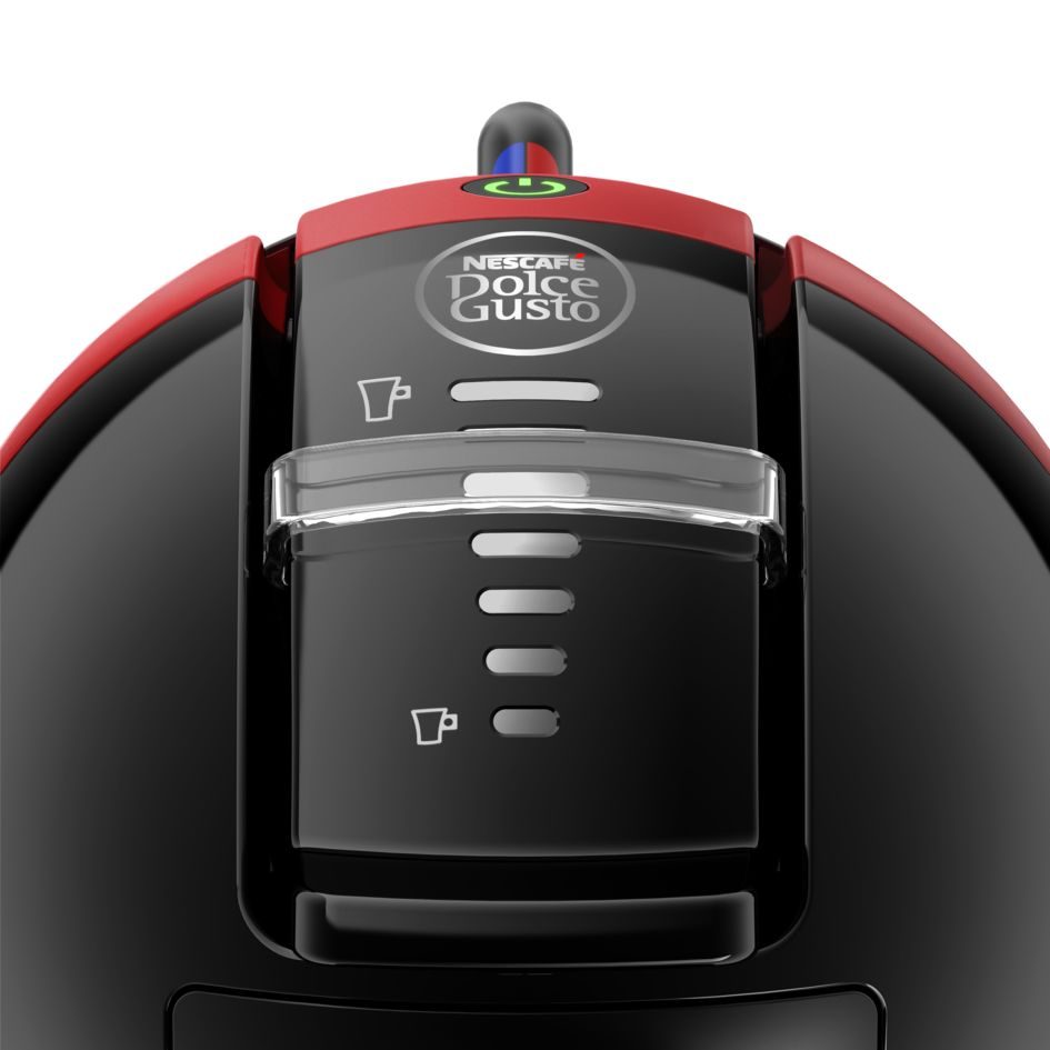 KRUPS KP123H10 Dolce Gusto Mini Me kapszulás kávéfőző, cseresznyepiros – 6. kép