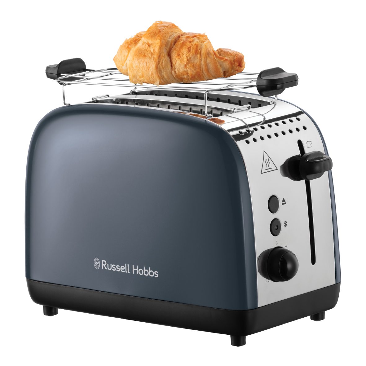 RUSSELL HOBBS 26552-56/RH Colours Plus Grey hosszú nyílású kenyérpirító, 1600 W – 4. kép