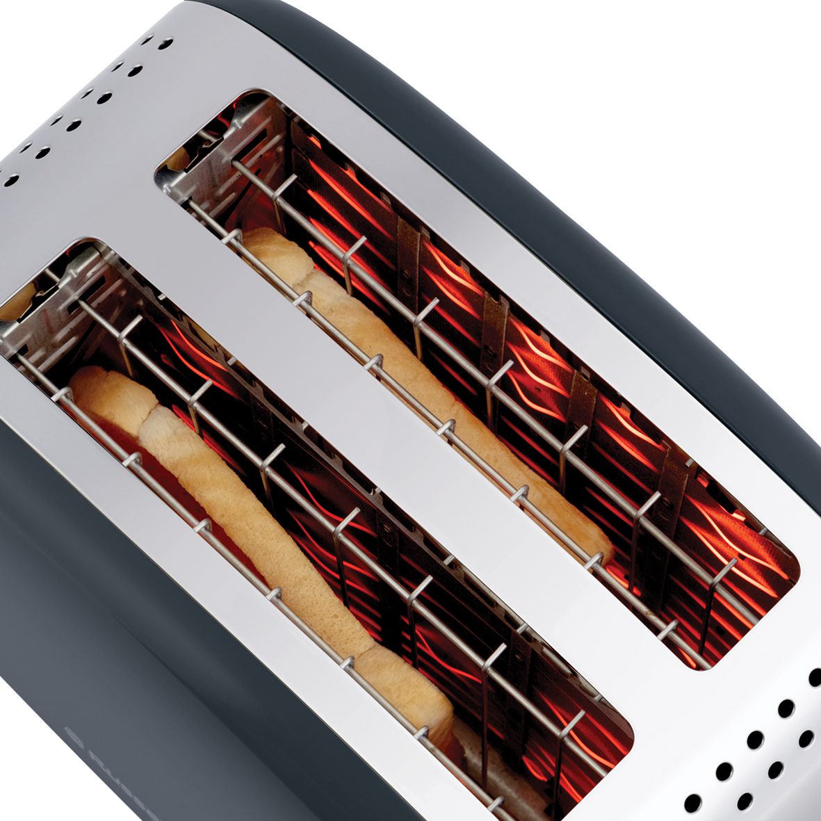 RUSSELL HOBBS 26552-56/RH Colours Plus Grey hosszú nyílású kenyérpirító, 1600 W – 8. kép
