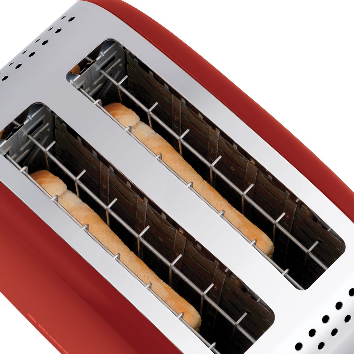 RUSSELL HOBBS 26554-56/RH Colours Plus Red 2 szeletes kenyérpirító, 1600 W, piros – 6. kép