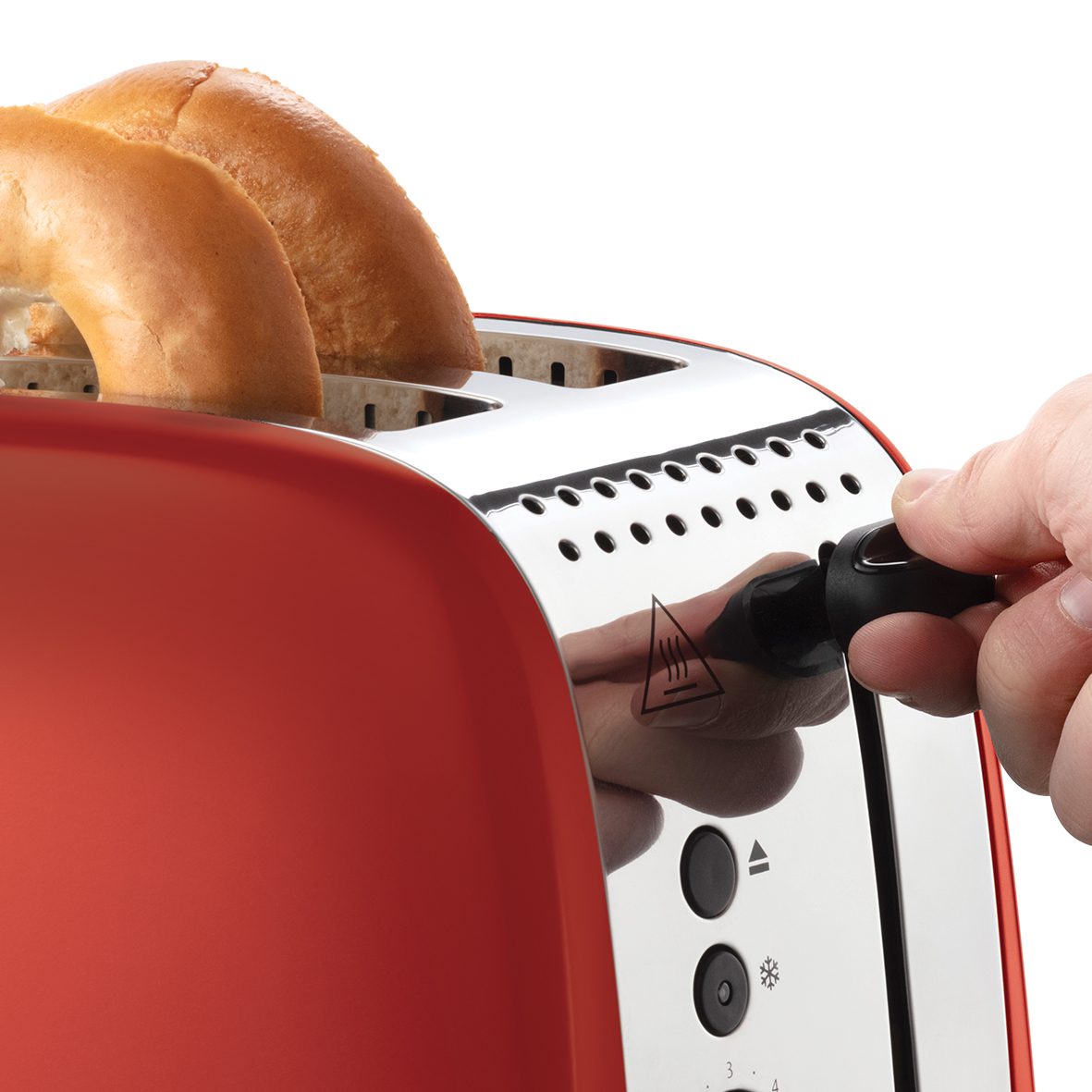 RUSSELL HOBBS 26554-56/RH Colours Plus Red 2 szeletes kenyérpirító, 1600 W, piros – 7. kép