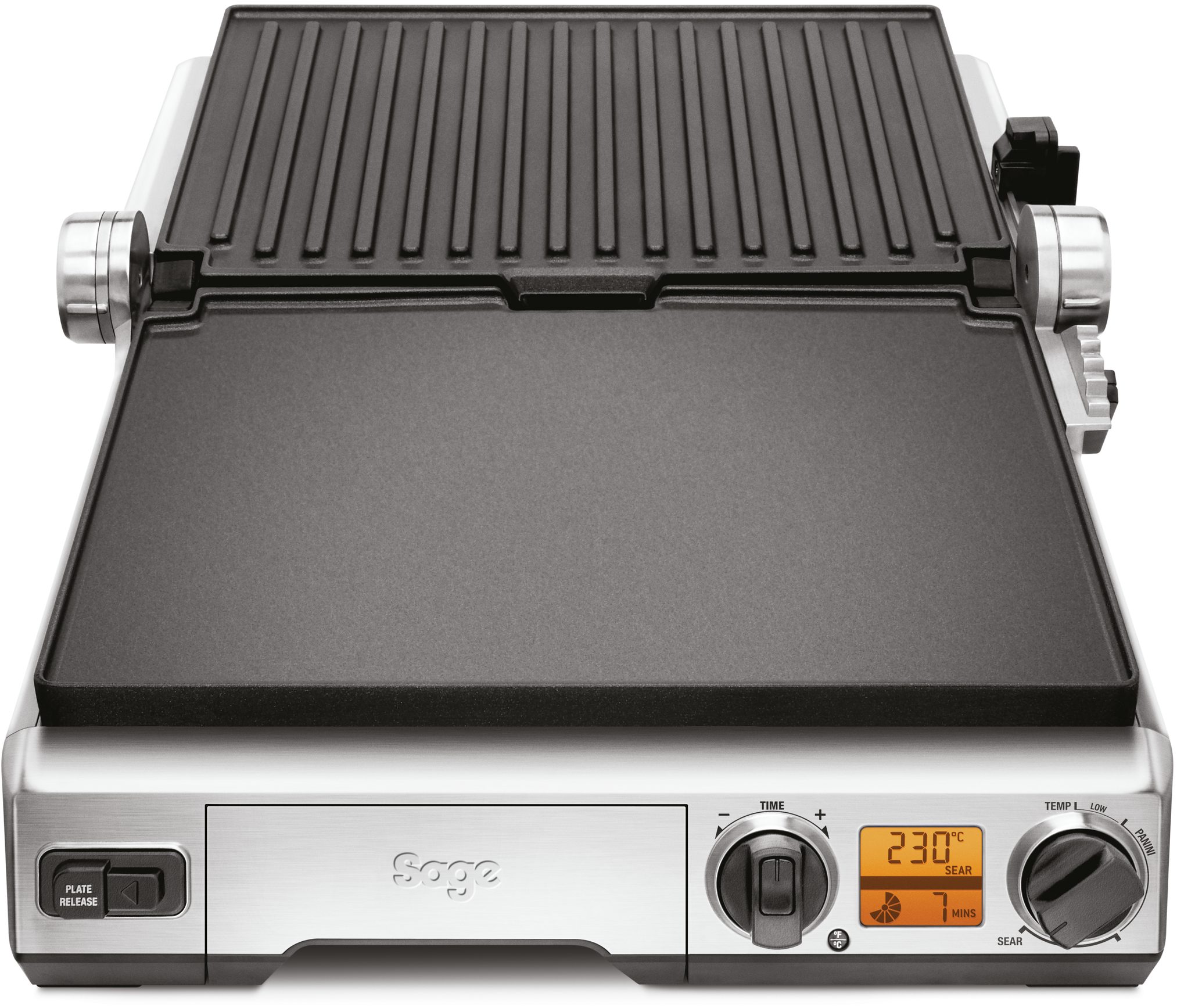 SAGE BGR840BSS intelligens kontaktgrill hússzondával – 2. kép