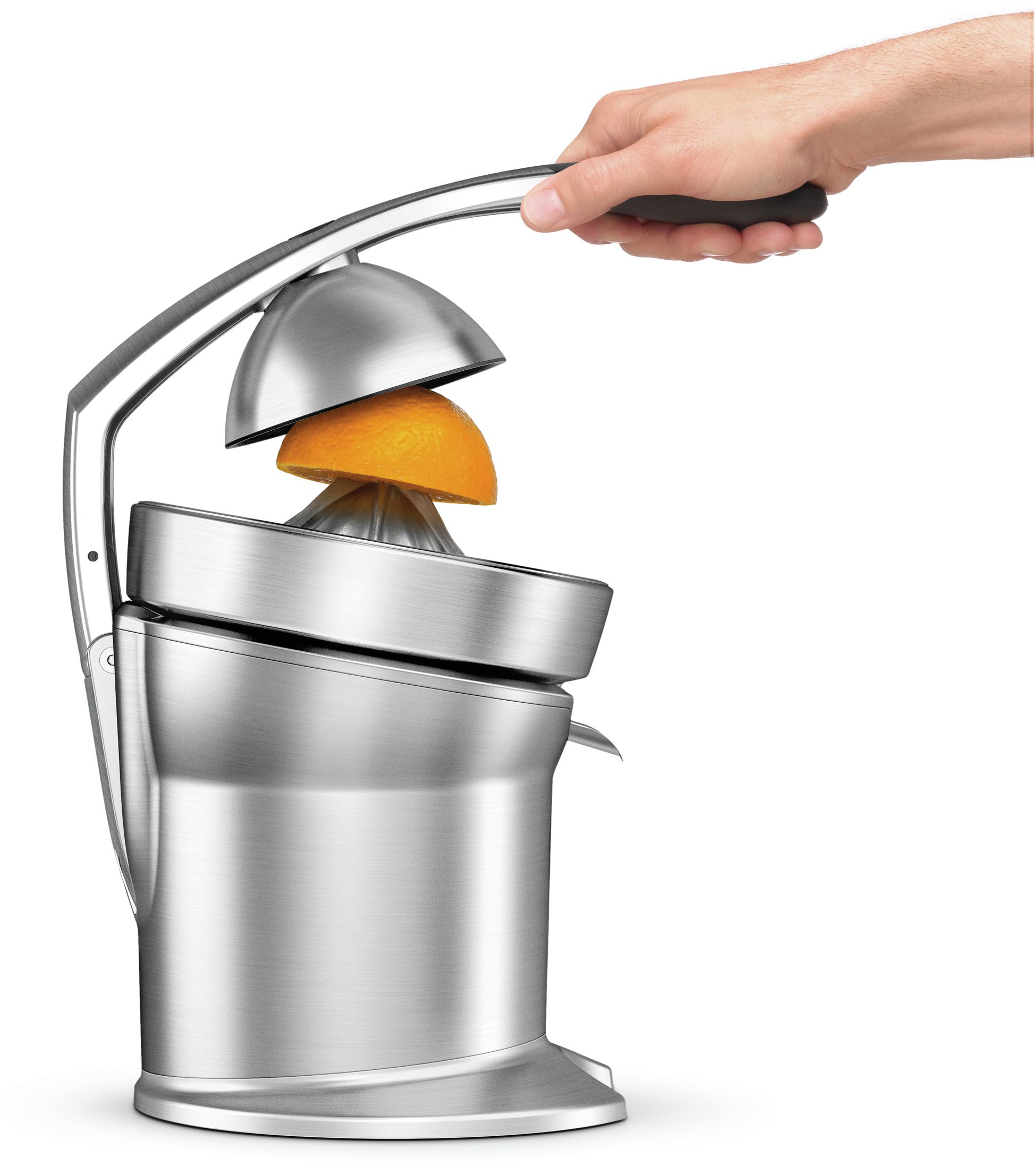 SAGE 800CP inox citrusfacsaró egyedi préskarral – 2. kép