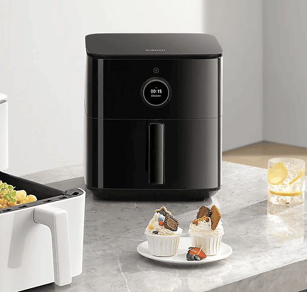 XIAOMI BHR7357EU Smart Air Fryer forrólevegős sütő, fekete, 6,5 l – 9. kép