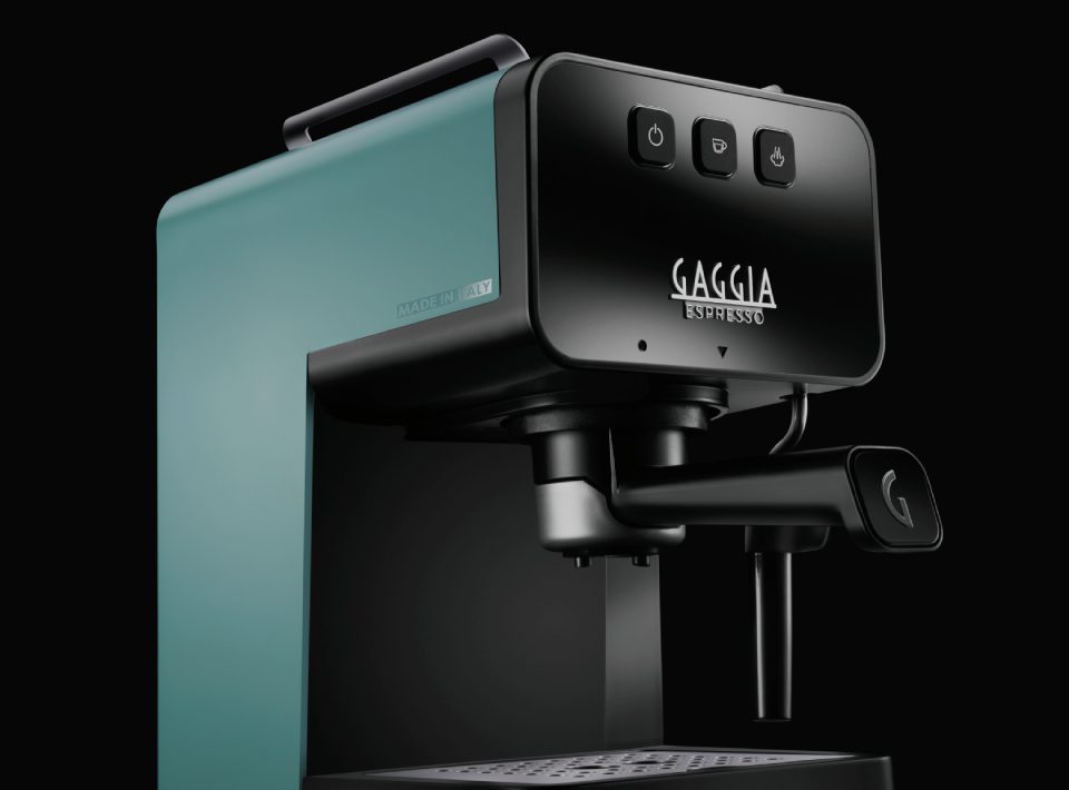 GAGGIA EG2111/66 Espresso Deluxe eszpresszó kávéfőző, 1900 W, zöld – 2. kép