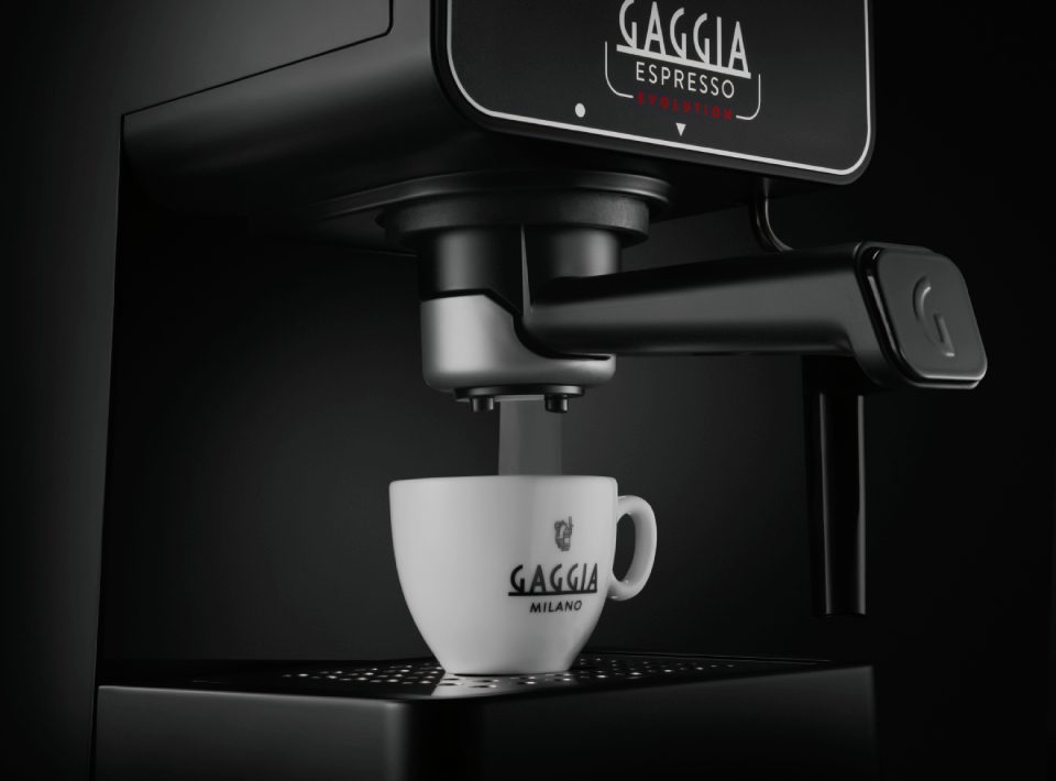 GAGGIA EG2115/01 Espresso Evolution eszpresszó kávéfőző, 1900 W, 15 bar, zöld – 2. kép
