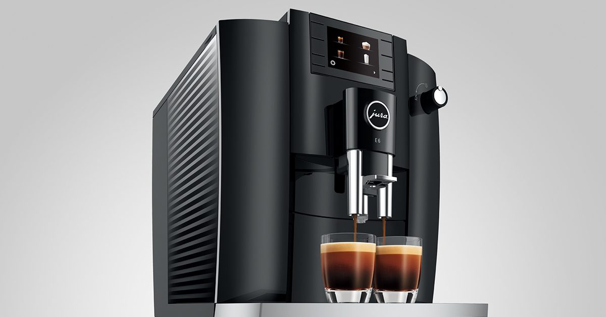 JURA E6 Piano Black (EC) automata kávéfőző cappuccino funkcióval – 4. kép
