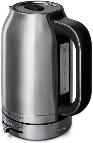 KITCHENAID 5KEK1701ESX 1,7 literes hőfokszabályozós inox vízforraló – 2. kép