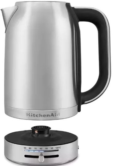 KITCHENAID 5KEK1701ESX 1,7 literes hőfokszabályozós inox vízforraló – 6. kép