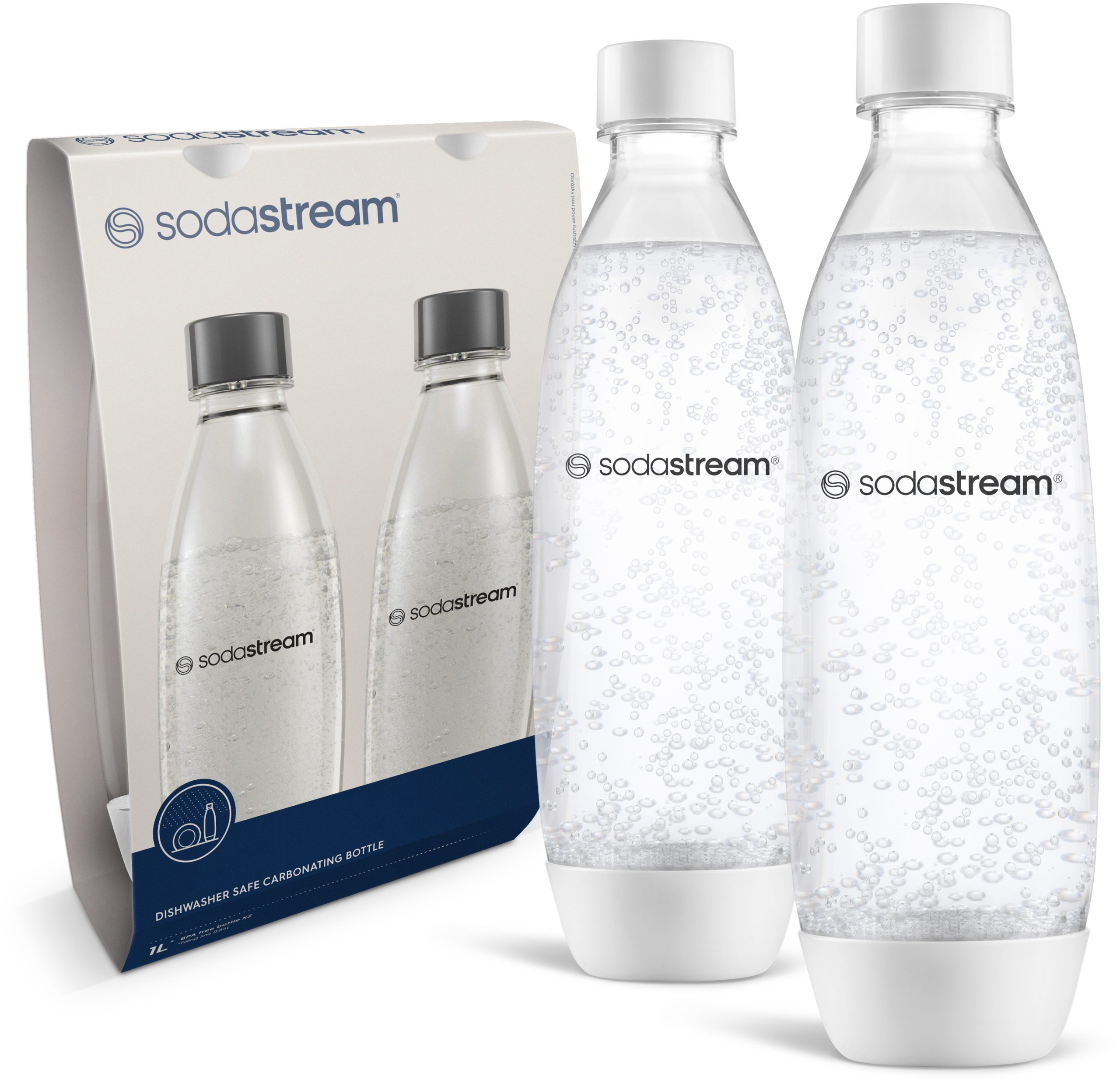 SODA STREAM Bo Fuse duo fehér, 2 darabos palackkészlet – 2. kép