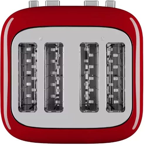 KITCHENAID 5KMT4109EER négyrekeszes, piros fém kenyérpirító – 2. kép