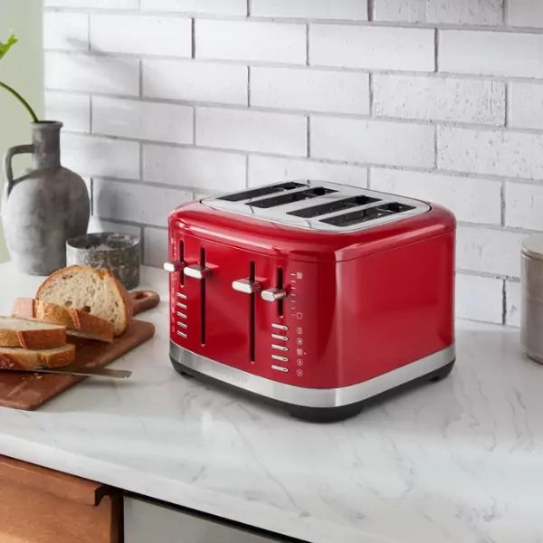 KITCHENAID 5KMT4109EER négyrekeszes, piros fém kenyérpirító – 6. kép
