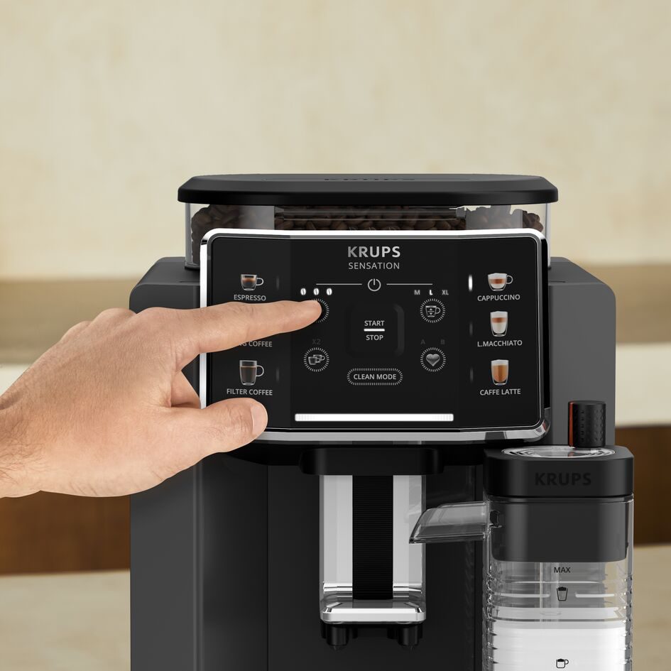 KRUPS EA912HF0 Sensation Milk automata kávéfőző beépített darálóval – 8. kép
