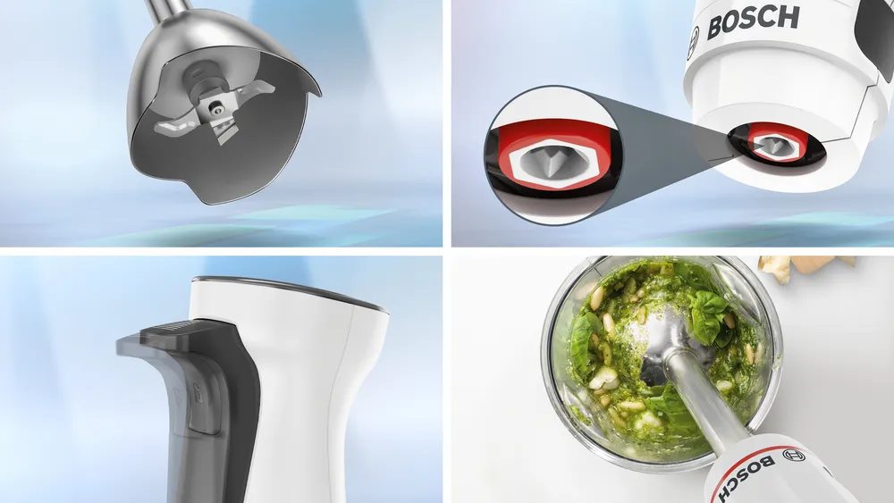 BOSCH MSM4W421 ErgoMaster Serie4 800 W-os botmixerszett aprítóval és habverővel, fehér – 16. kép