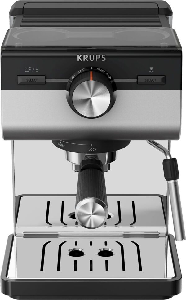 KRUPS XP384E10 Authentic+ manuális eszpresszó kávéfőző gőzfúvókával