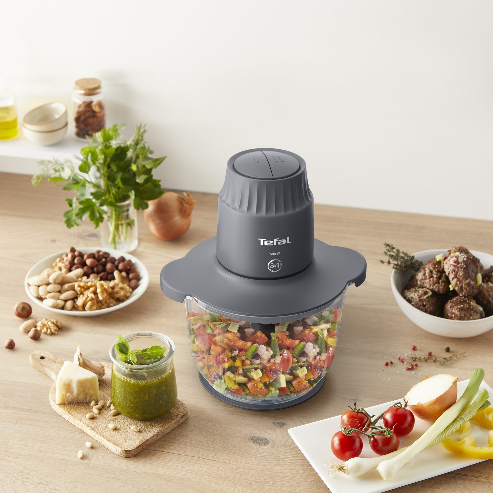 TEFAL MB603138 Choppeo 2 literes elektromos aprító – 7. kép