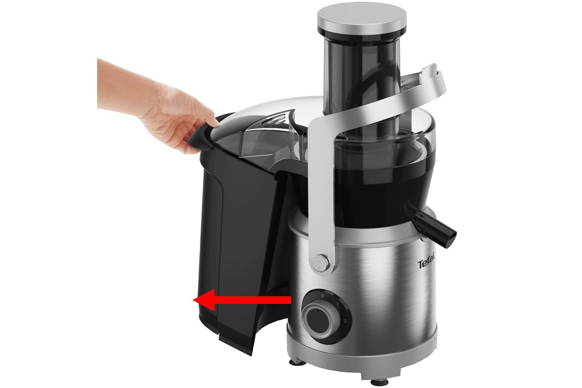 TEFAL ZE660D10 Nutri XXL gyümölcscentrifuga 0,8 literes létartállyal – 3. kép